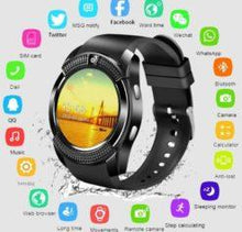 Charger l&#39;image dans la galerie, Smart V8 Montre connectée bluetooth homme montre Camera